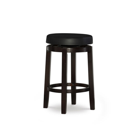 Melchoir Black 24 Inches Counter Stool, BLACK, hi-res image number null
