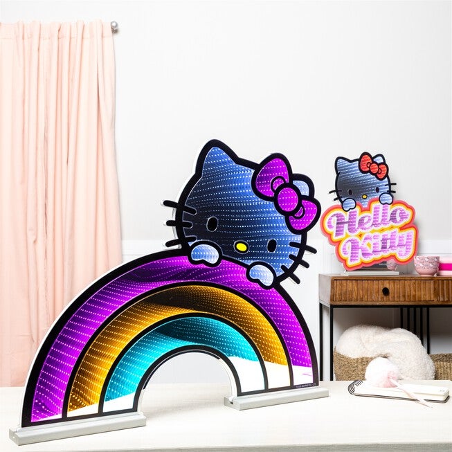 Hello Kitty®?  Rainbow Ekkolight 24 inchesH, PINK ORANGE WHITE, alternate image number 1