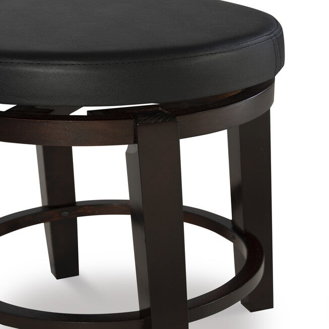 Melchoir Black 24 Inches Counter Stool, , alternate image number 1