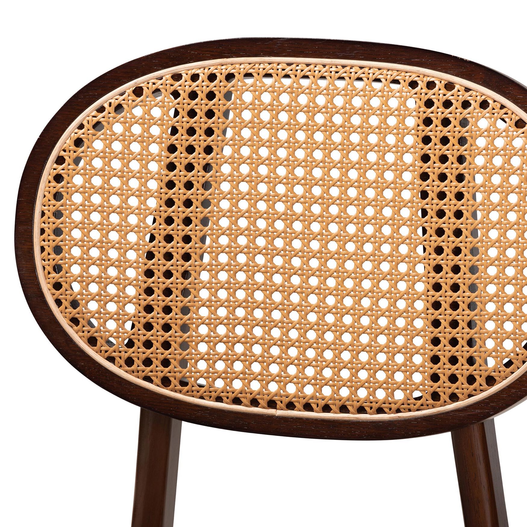 Darrion Mid-Century Modern Grey Fabric And Natural Oak Finished Wood 2-Piece Dining Chair Set, , alternate image number 3