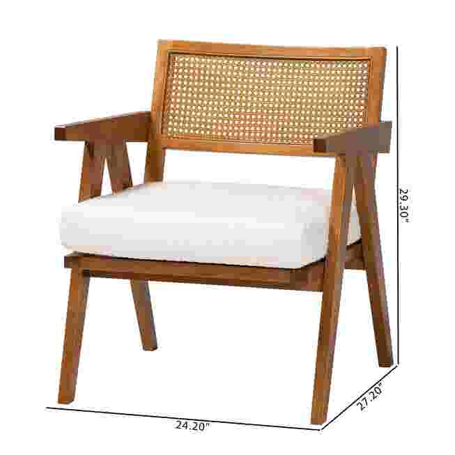 Dimensions of the chair with measurements