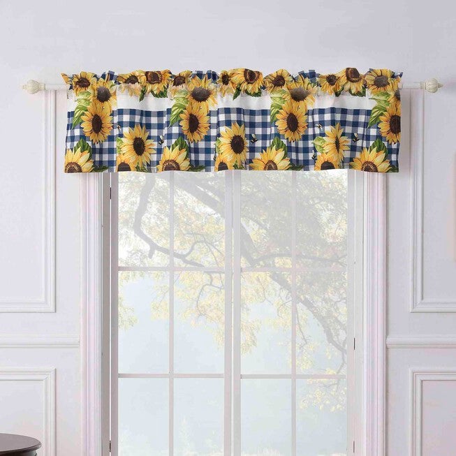 Sunflower Gold Window Valance, , on-hover image number 1