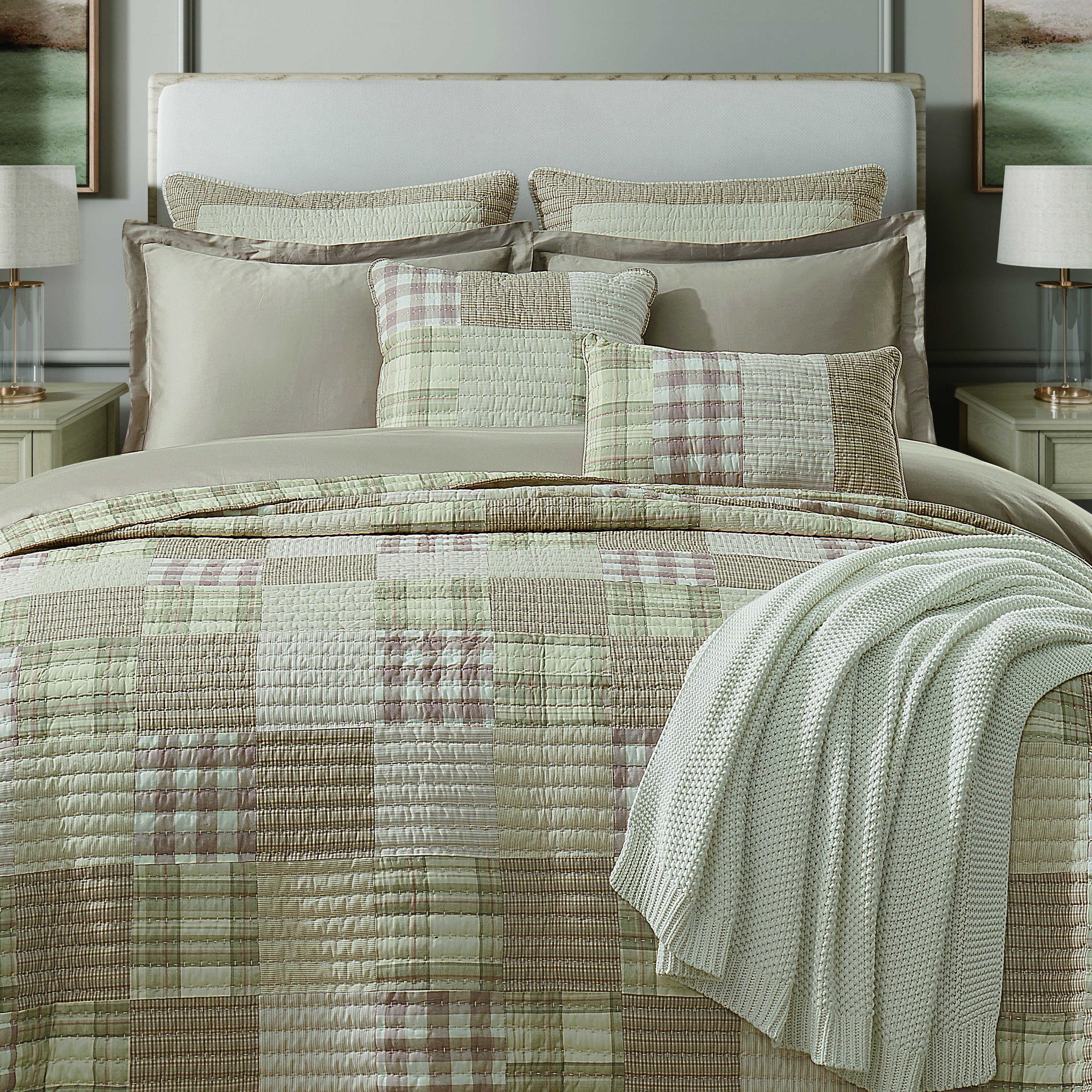 MAYFAIR QUILT QUILT, BLUSH, alternate image number 4