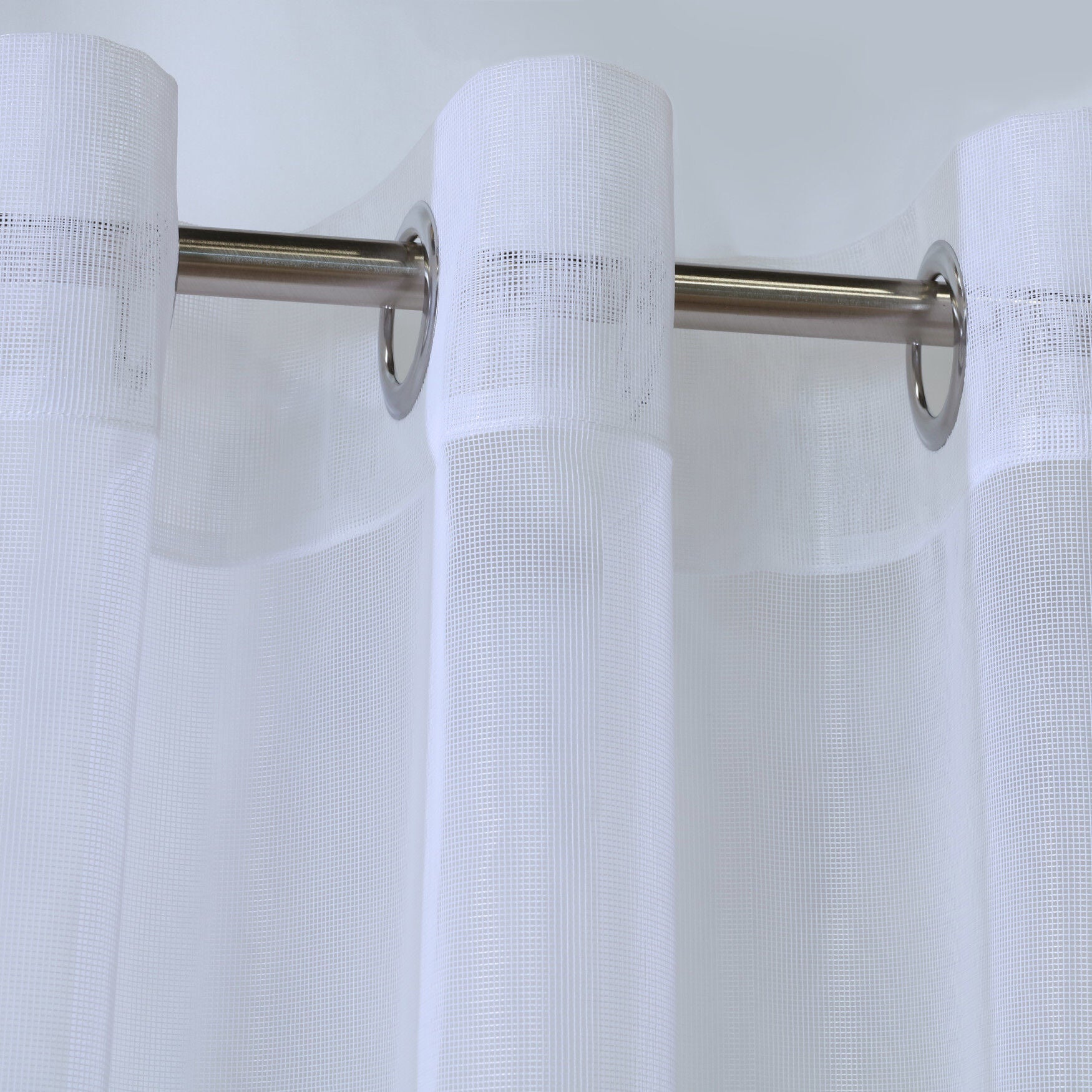 No Se'Em Sheer Grommet Outdoor Curtain Panel, , alternate image number 7