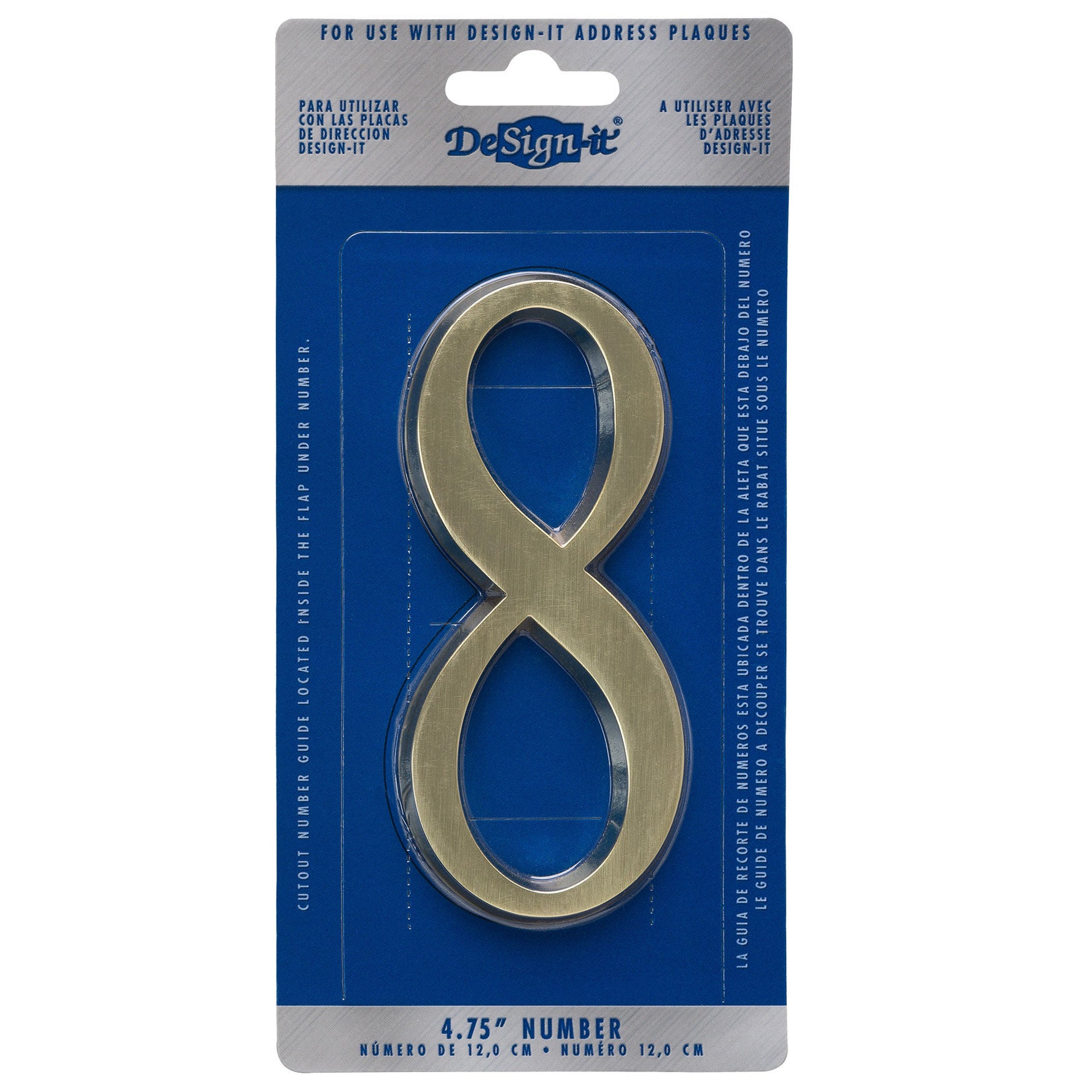 4&frac34;" Numbers, , alternate image number 8