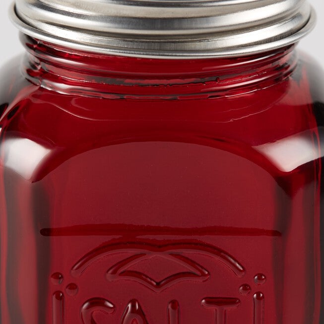 Retro Glass Salt & Pepper Set - Red, , alternate image number 3