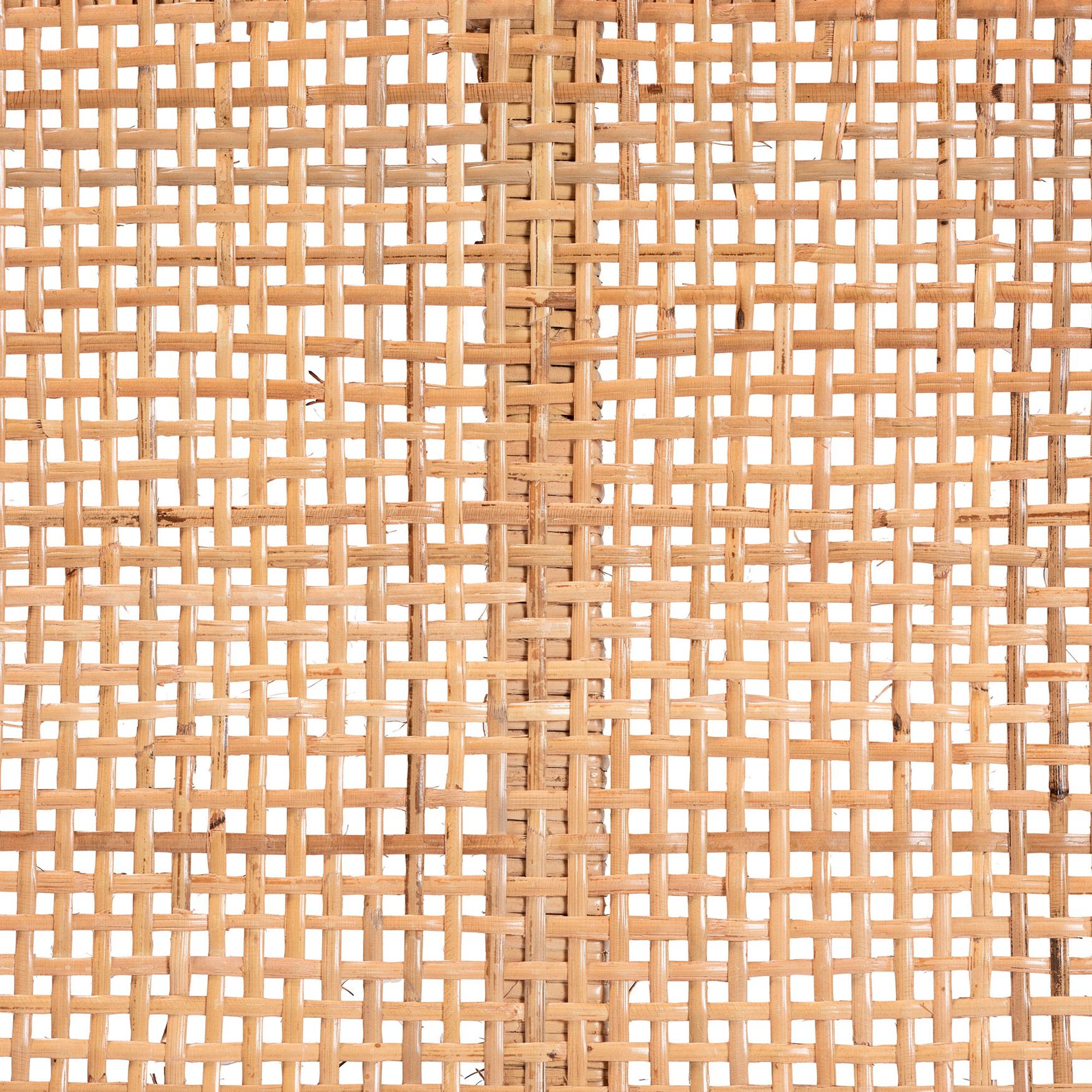Abelia Modern Bohemian Natural Rattan And Mahogany Wood Short Accent Bench, , alternate image number 4