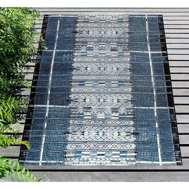 Liora Manne Marina Tribal Stripe Indoor/Outdoor Rug, , alternate image number 6