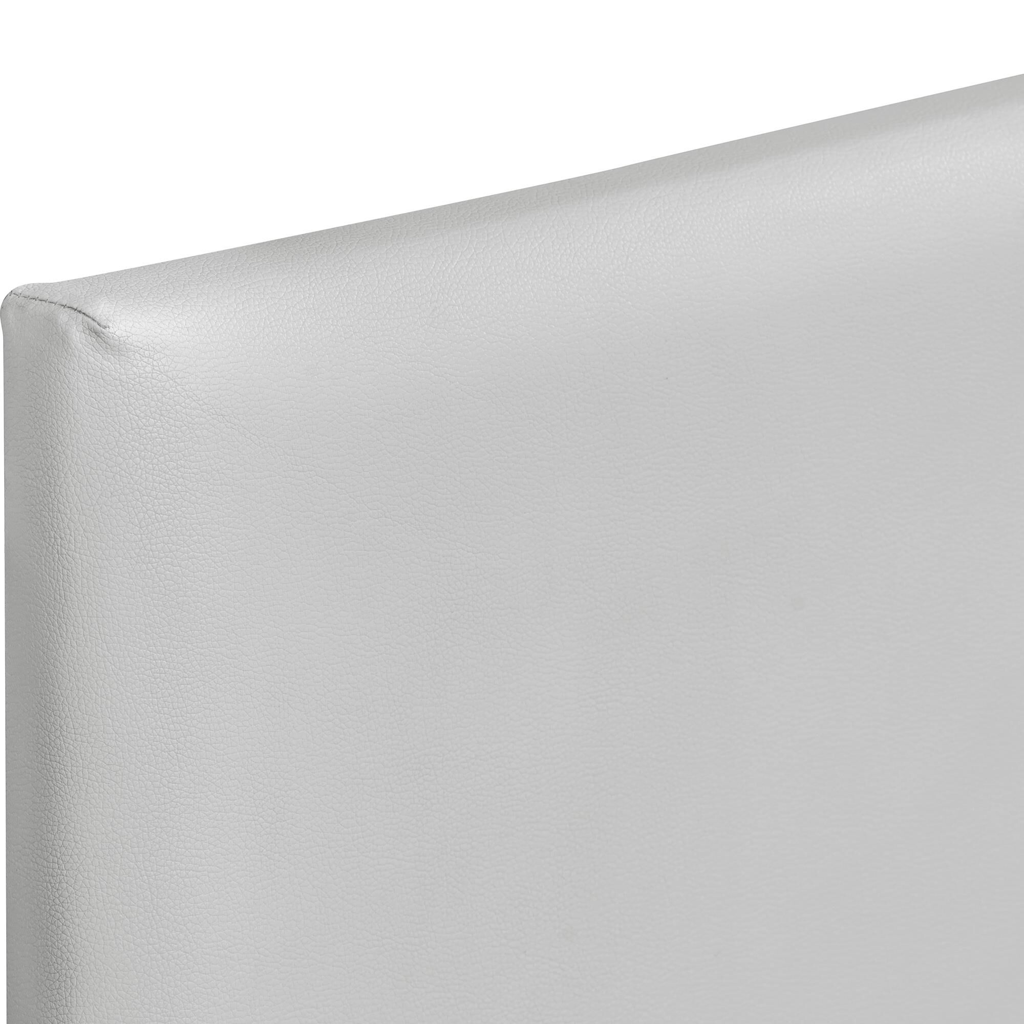 Abbey Platform Bed, Beige, Queen, WHITE, alternate image number 4