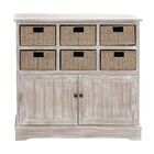 Brown Traditional Wood Storage Unit, 35 x 38, , alternate image number null