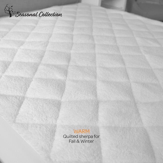 SensorPEDIC All Seasons Reversible Mattress Pad, , alternate image number 2