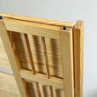 3-Shelf Folding Stackable Bookcase 27.5" Wide-Natural, , alternate image number null