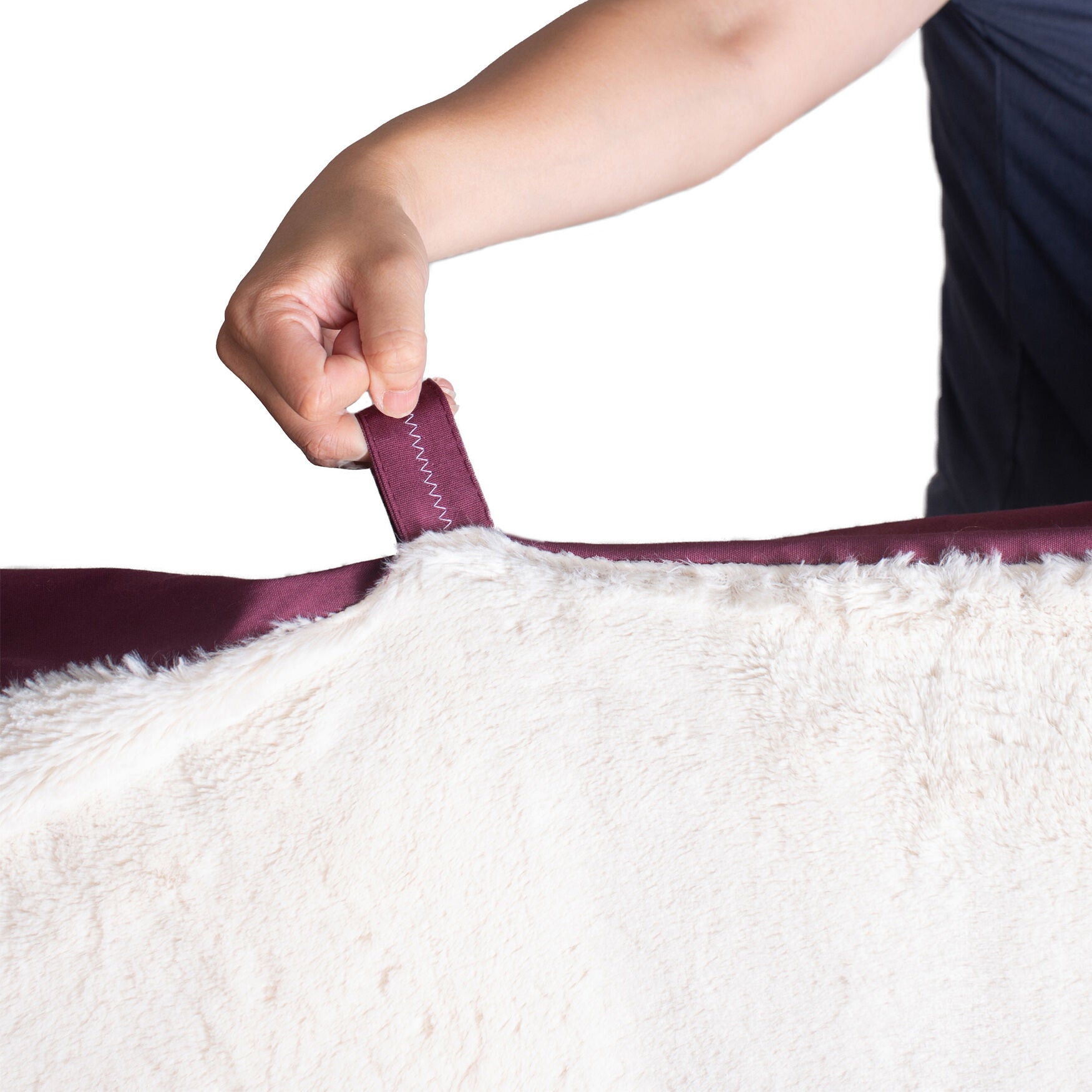 Medium Pet Bed, Dog Crate Mat With Poly Fill Cushion & Removable Cover, , alternate image number 5