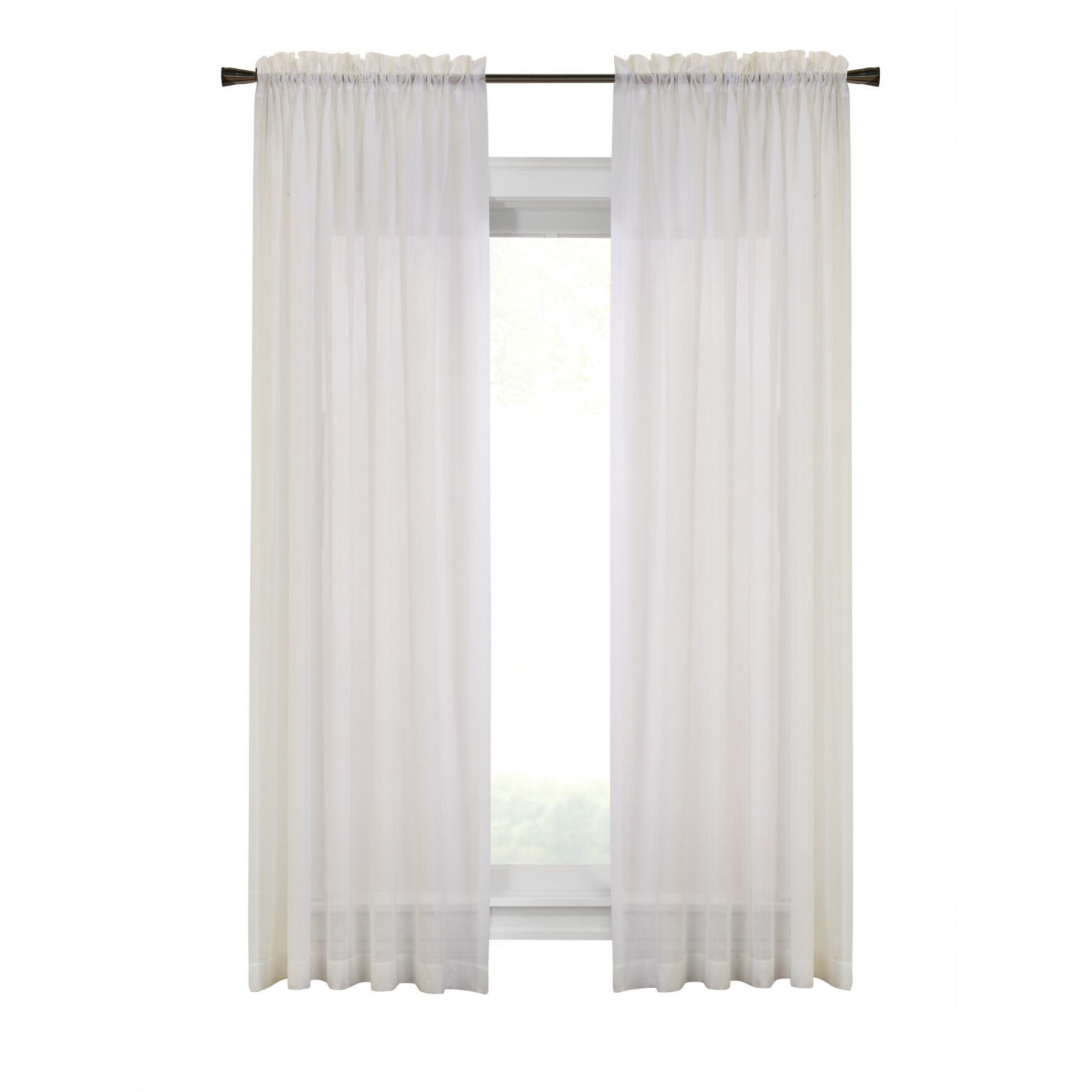 Cote D&#39;Azure Sheer Curtain Panel, , alternate image number 8