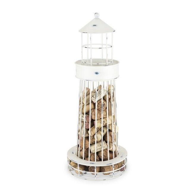Lighthouse Cork Holder, WHITE, hi-res image number 0