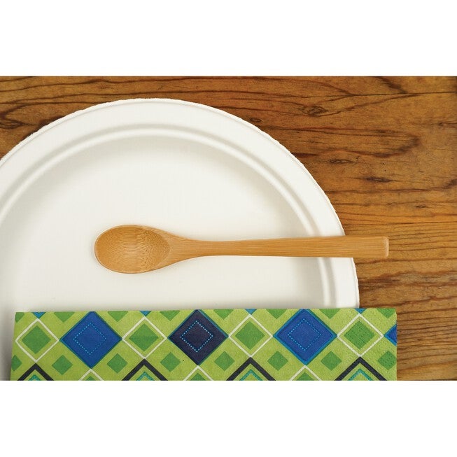 Bamboo Spoon - 12 pcs, , alternate image number null