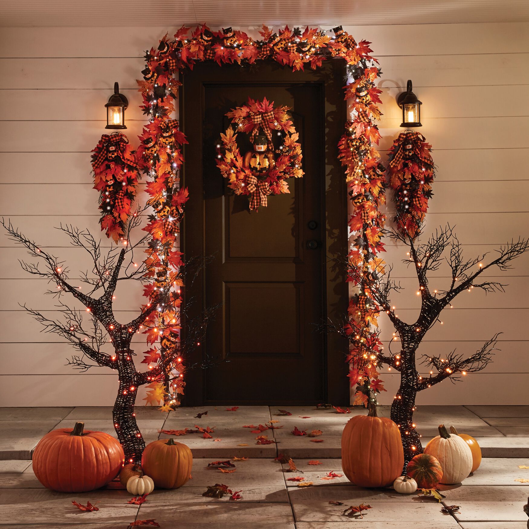 4' Spooky Halloween Tree, , alternate image number 1