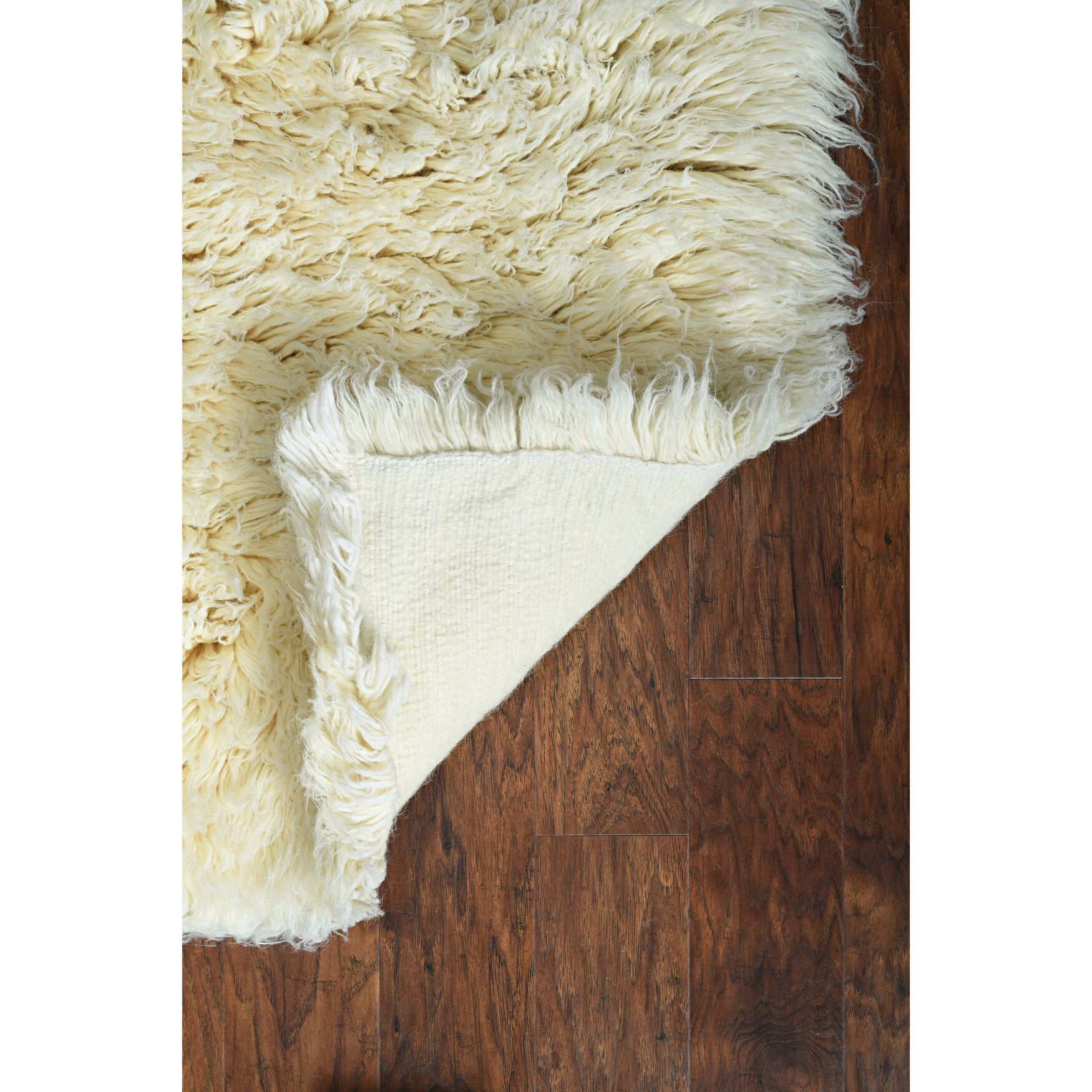 Flokati Natural Rug, , on-hover image number 1