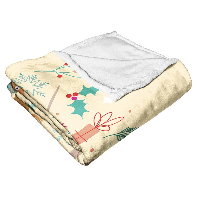 Wb Harry Potter Everything Happy This Chirstmas Silk Touch Throw, , alternate image number null
