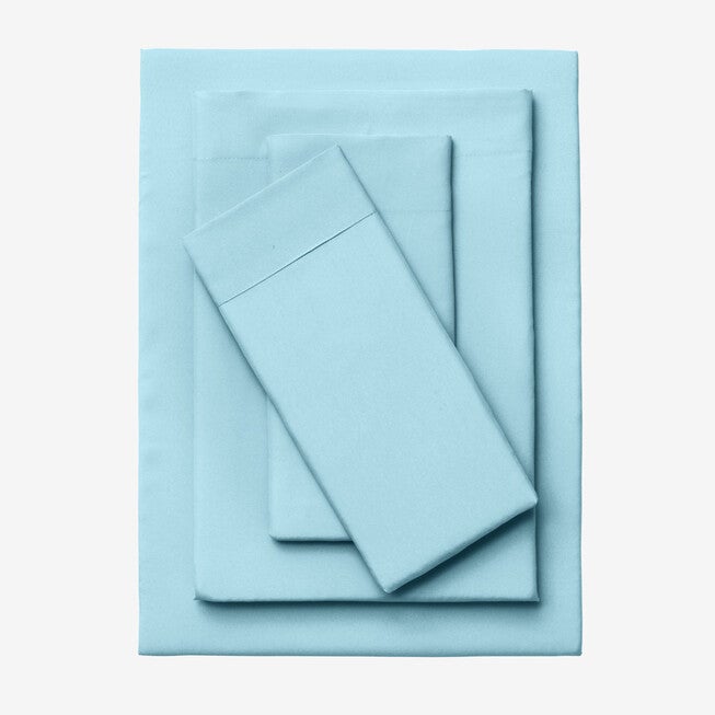 BH Studio Solid Microfiber Sheet Set, LIGHT AQUA, hi-res image number null