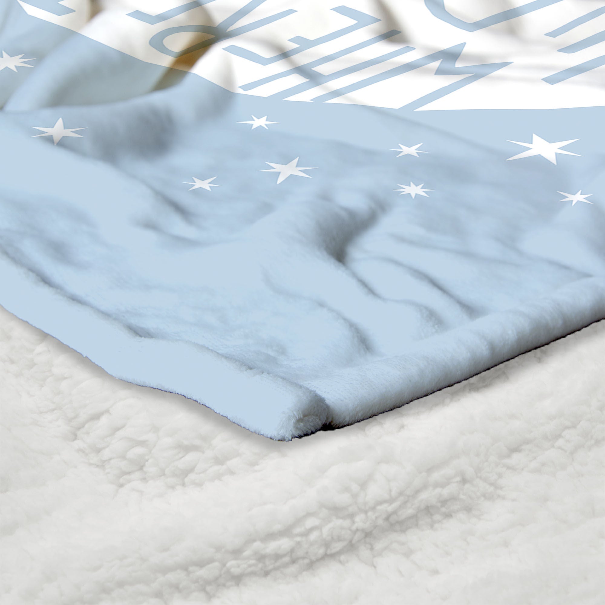 Warner Bros. Where the Wild Things Are Wild Things Silk Touch Sherpa Throw Blanket 50x60 Inches, BLUE, alternate image number 4