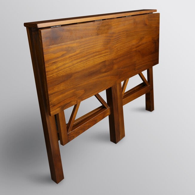 Montego Folding Desk with Pull-Out-Warm Brown, , alternate image number 12