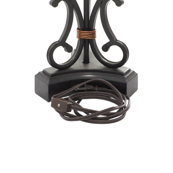 Set Of 2 Black Metal Boho Style Uplight, , alternate image number null