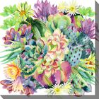 SUCCULENT BLOOMS OUTDOOR ART 24X24, MULTI, hi-res image number null