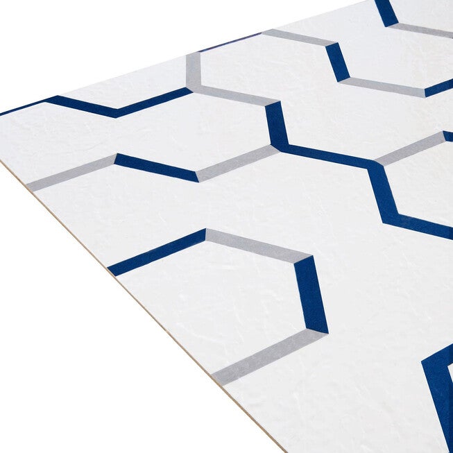 Retro 12x12 Self Adhesive Vinyl Floor Tile - Geo Puzzle - 20 Tiles/20 sq. ft., , alternate image number 3