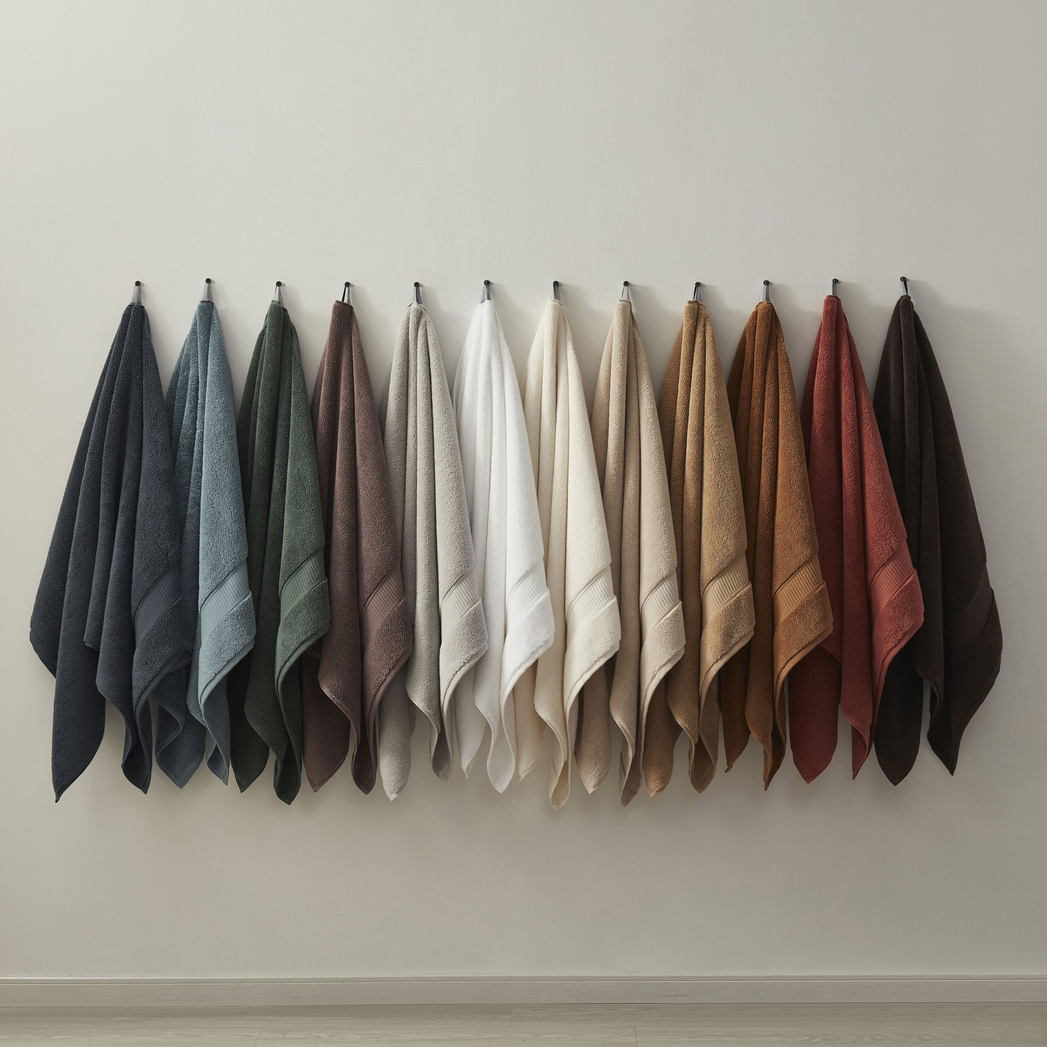 BELMORE 6PC. TOWEL SET, MOCHA, alternate image number 3