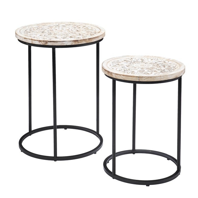 Swendland Round Accent Tables 2Pc Set, , on-hover image number null