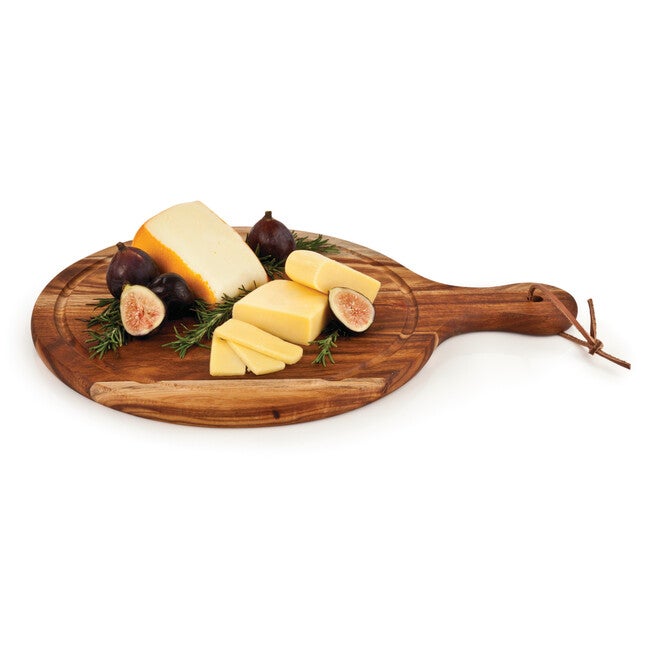 Acacia Wood Artisan Cheese Paddle, WOOD, hi-res image number 0