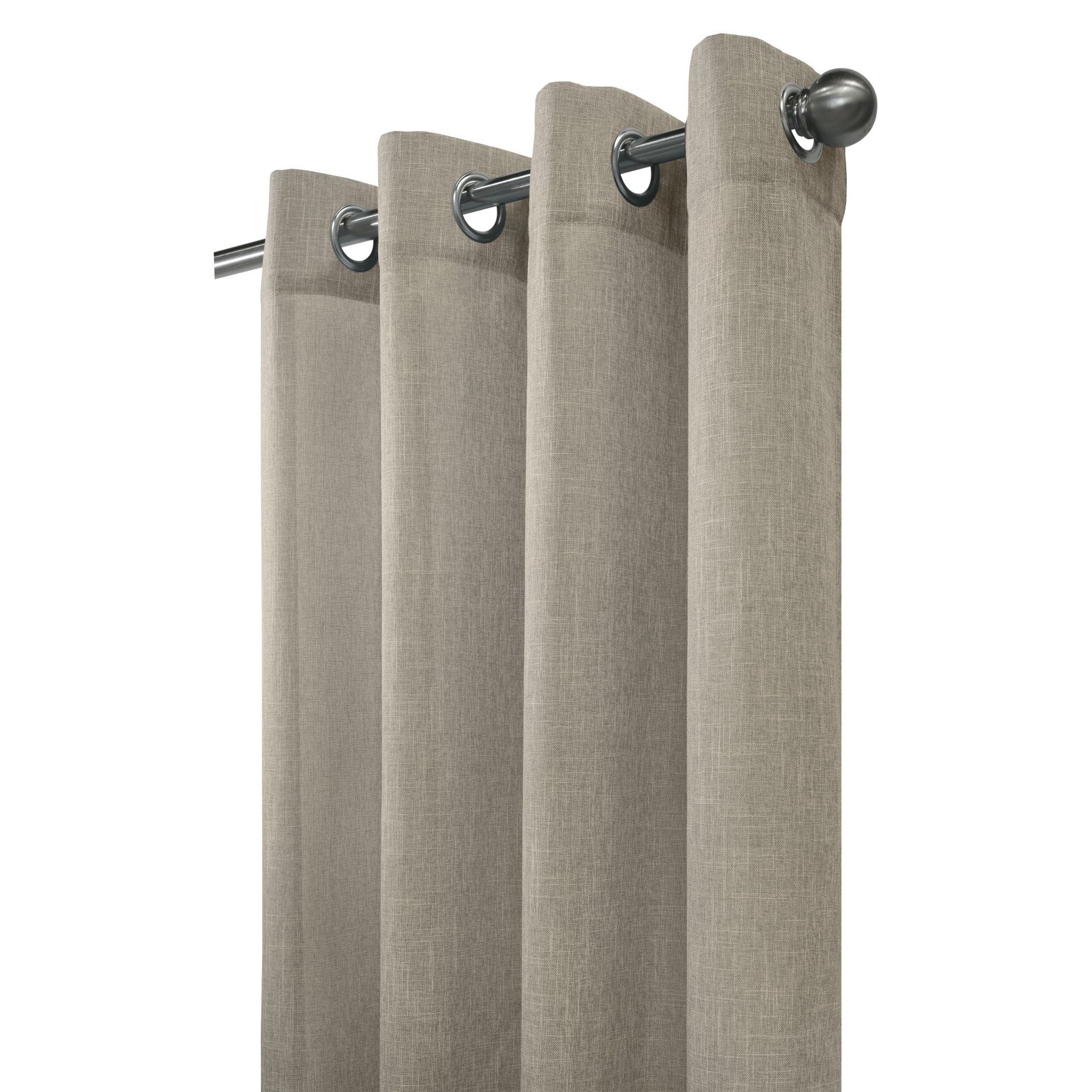 Limbourg Light Filtering Grommet Curtain Panel, , alternate image number 3