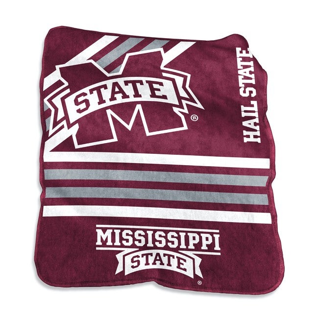 Mississippi State Raschel Throw Home Textiles, MULTI, hi-res image number null
