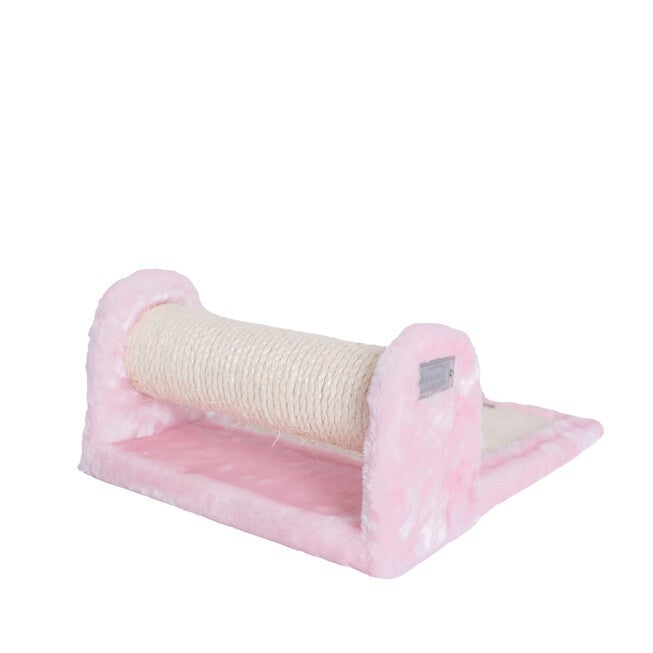 Real Wood Rolling Cat Scratcher Toy, Sisal Scratching Board, , alternate image number 5