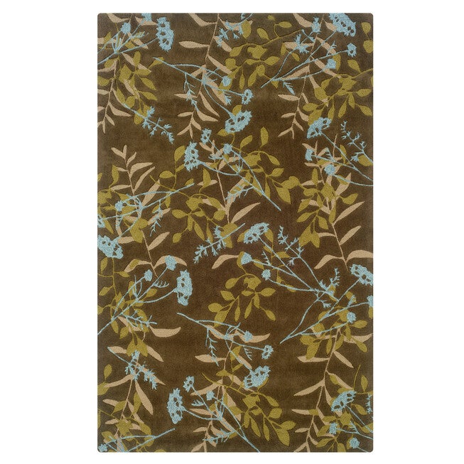 Trio Chocolate 8'X10' Area Rug, CHOCOLATE, hi-res image number null