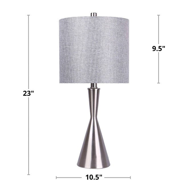 Gemma 23 inches Metal Table Lamp - Set Of 2, , alternate image number null