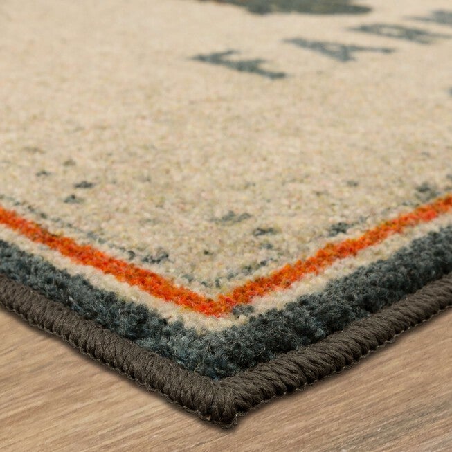Farm To Fork Grey Kitchen Rug, , on-hover image number null