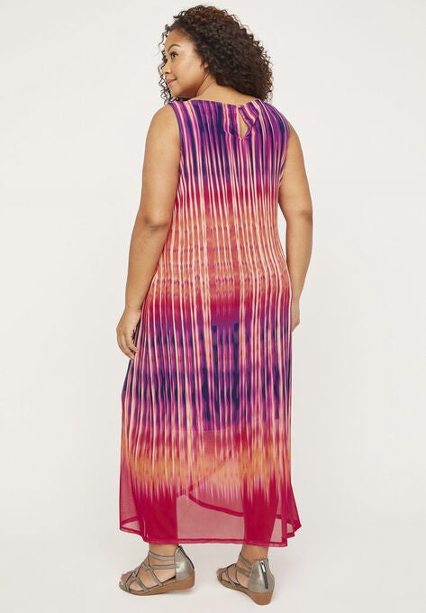 Watercolor Maxi Dress, , on-hover image number null