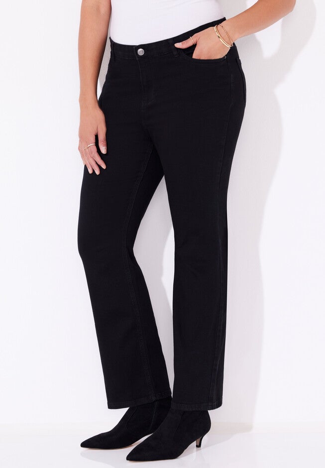 Universal Bootcut Jean, BLACK, hi-res image number null