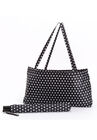 Umbrella & Tote Set, BLACK WHITE DOT, hi-res image number null