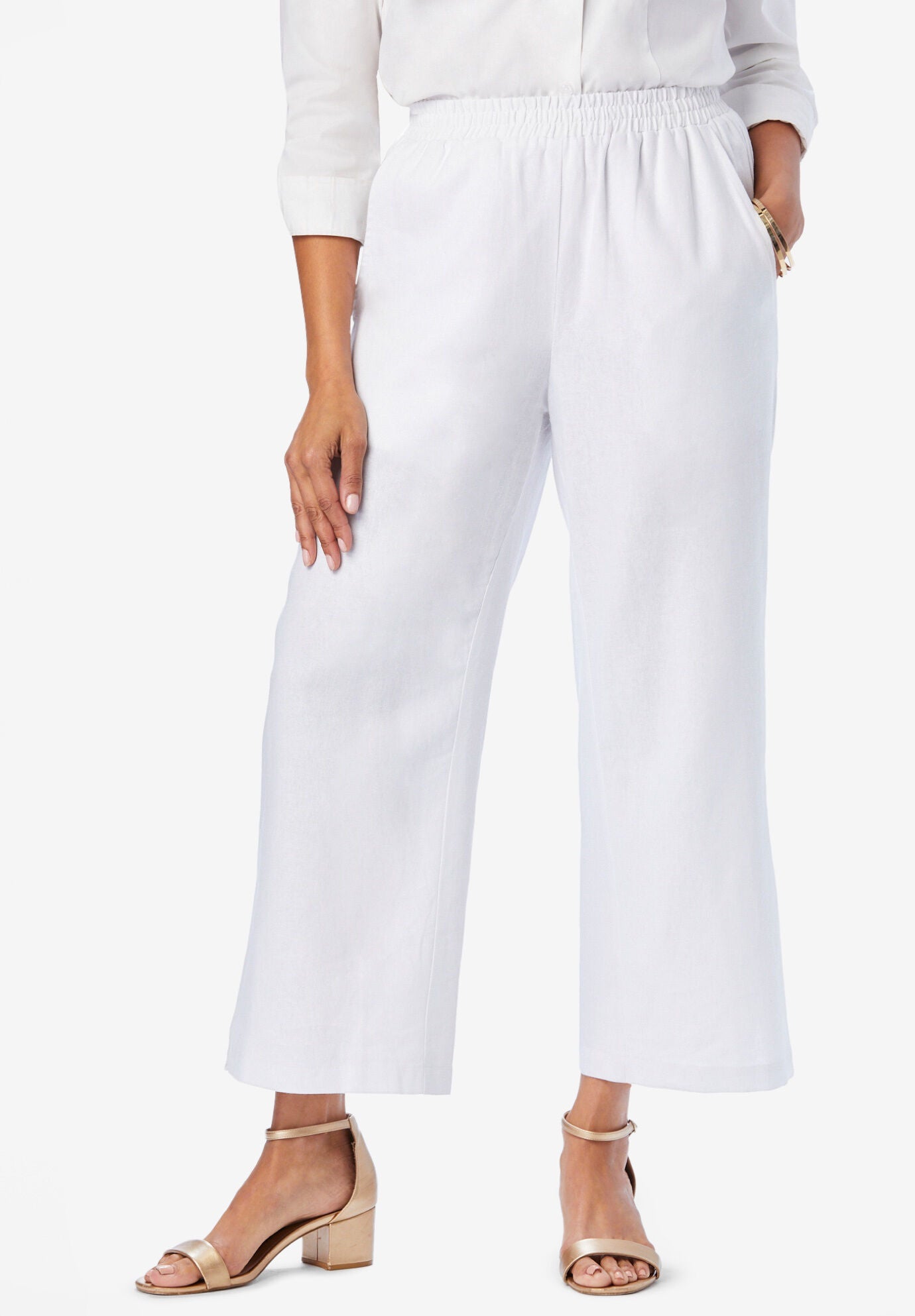 Faux Leather Trousers Jessica London
