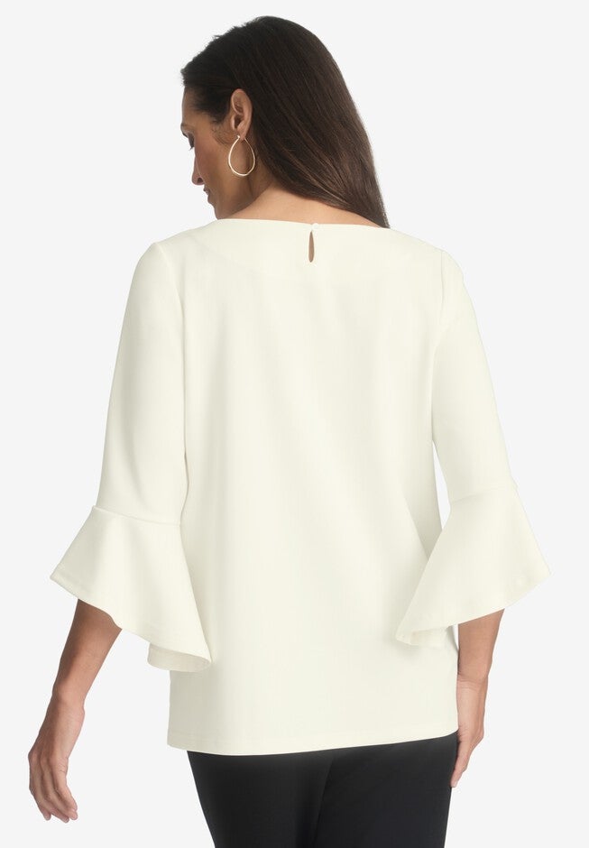 Bell Sleeve Tunic, , on-hover image number null