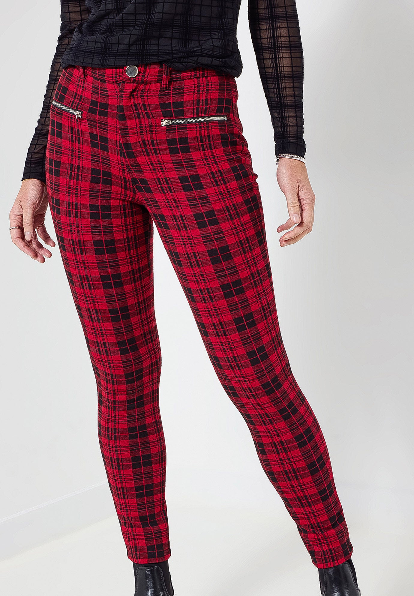 Plaid Legging