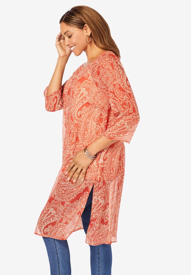 Mega Slit Tunic, , alternate image number null