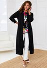 Fine Gauge Duster Cardigan, , alternate image number null