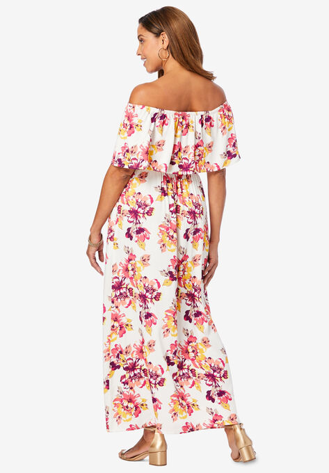 Off-The-Shoulder Maxi Dress, , on-hover image number null
