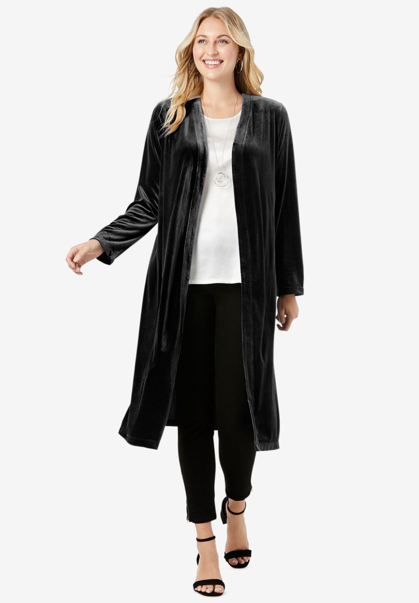 Straight Leg Leather Pants | Jessica London