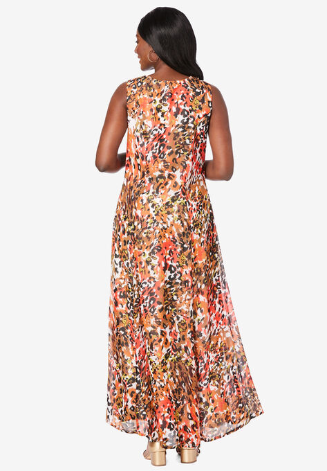 Printed Maxi Dress, , on-hover image number null