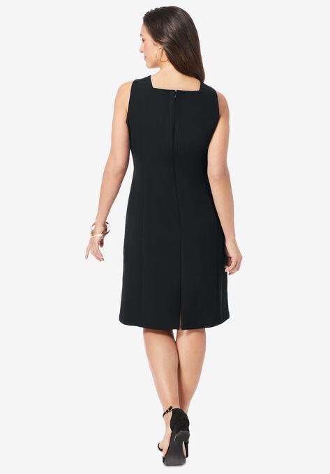 Bi-Stretch Sheath Dress, , on-hover image number null